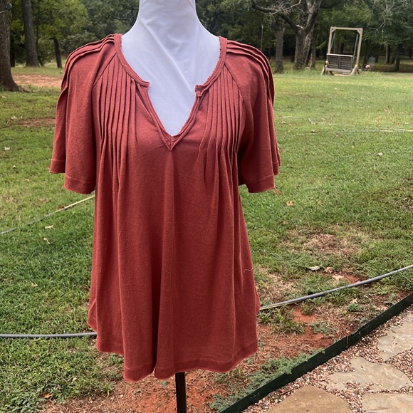 NWT BOHME PLEATED BLOUSE ………301A - Picture 3 of 12